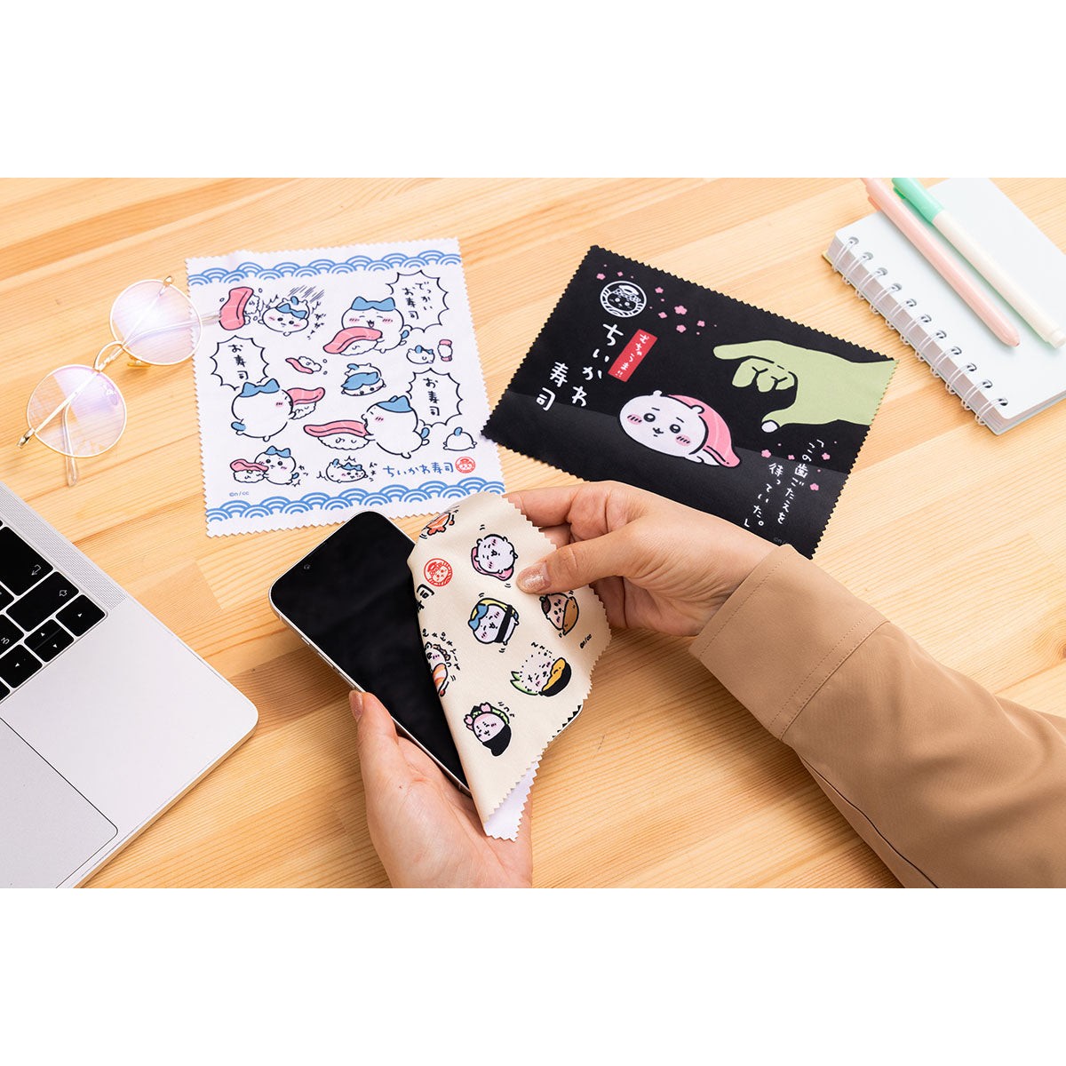 Chiikawa Sushi Trading Multi-Cloth (All 8 types)