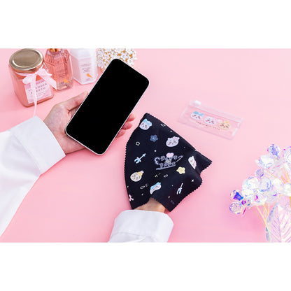 吉伊卡哇 超魔法吉伊卡哇 附收納盒的多功能擦拭布（黑色）