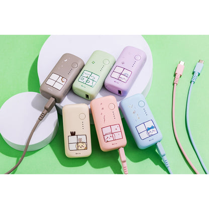 치이카와 5000mAh/20W 모바일 배터리 (딱정벌레)