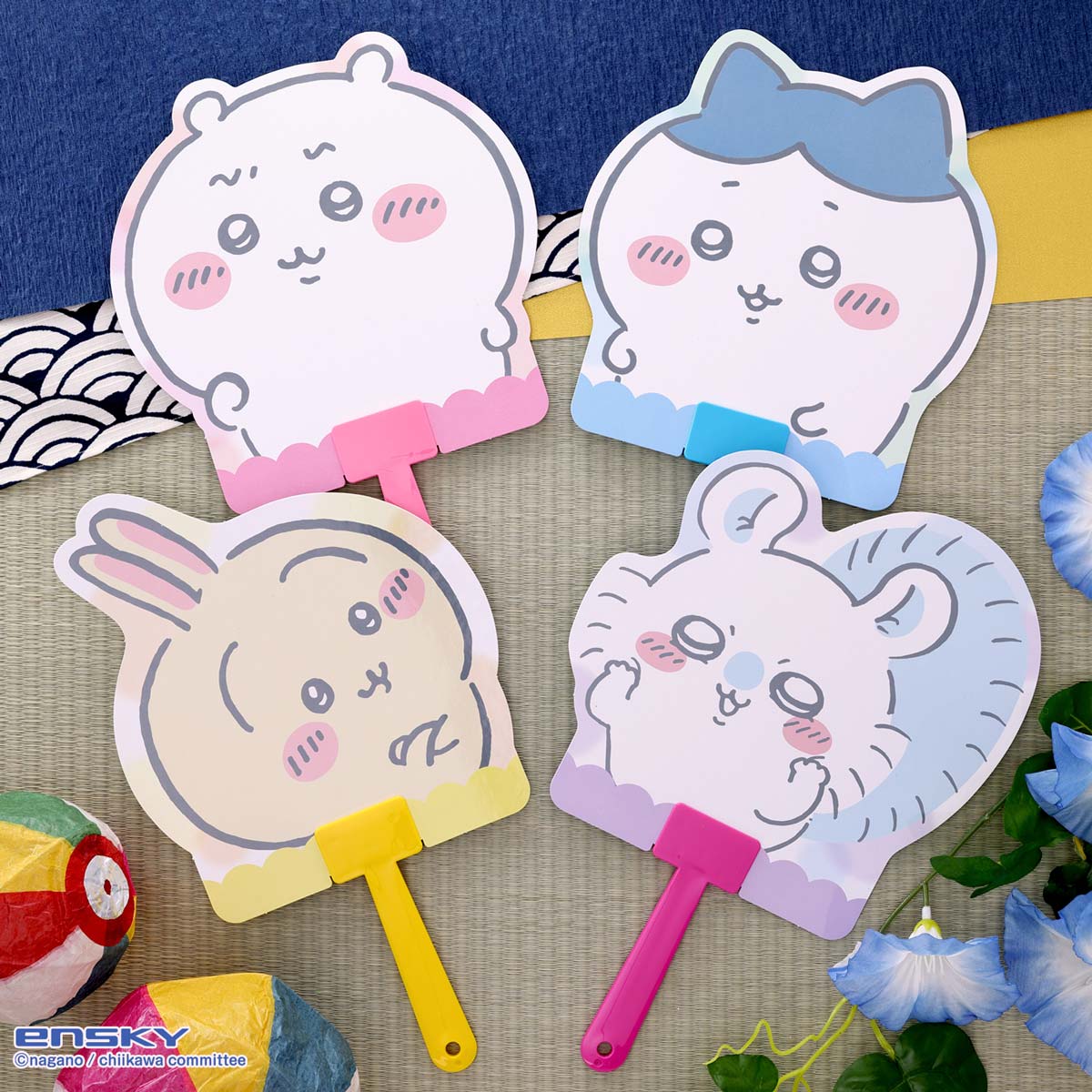 ちいかわ ダイカットうちわ（ハチワレ3）