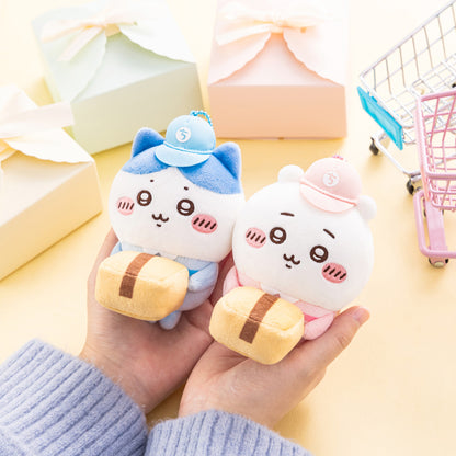 【予約】ちいかわ ちいかわマーケット 配達員さんなマスコット（くりまんじゅう）【2026年4月下旬より順次発送予定（発送延期の場合もキャンセル不可）】【通常商品と同時購入・配送希望日指定不可】