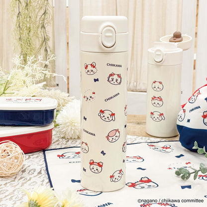 吉伊卡哇 One-Touch不鏽鋼瓶 500ml（絲帶）