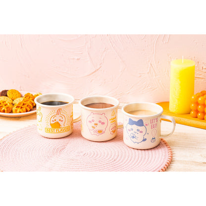 치이카와 에나멜 머그컵 (하치와레)