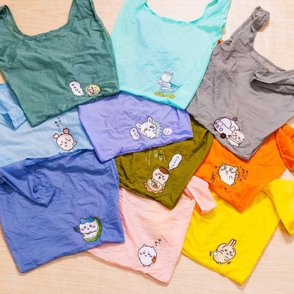 Chiikawa Eco Bag in Face Mascot (Momonga)