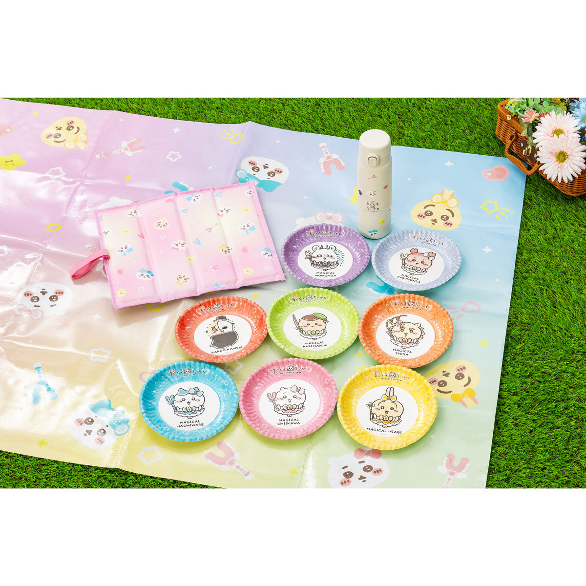 Chiikawa Magical Chiikawa Paper Plate Set (8 Plates)