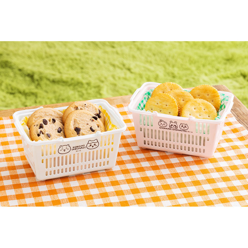 치이카와 나들이 즐거워! 미니 바구니 (블루)