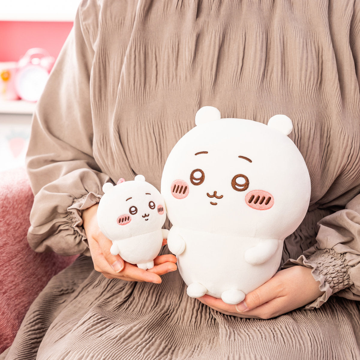 ちいかわ まるぷわぬいぐるみS（ハチワレ）