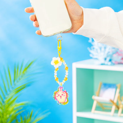 ちいかわ シーサーのおみやげやさん ビーズ付きアクリルストラップ（ちいかわ）