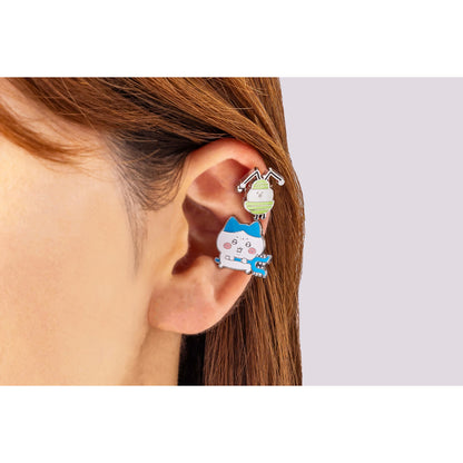 치이카와 볼록한 이어커프 4종 세트 (치이카와 & 하치와레)