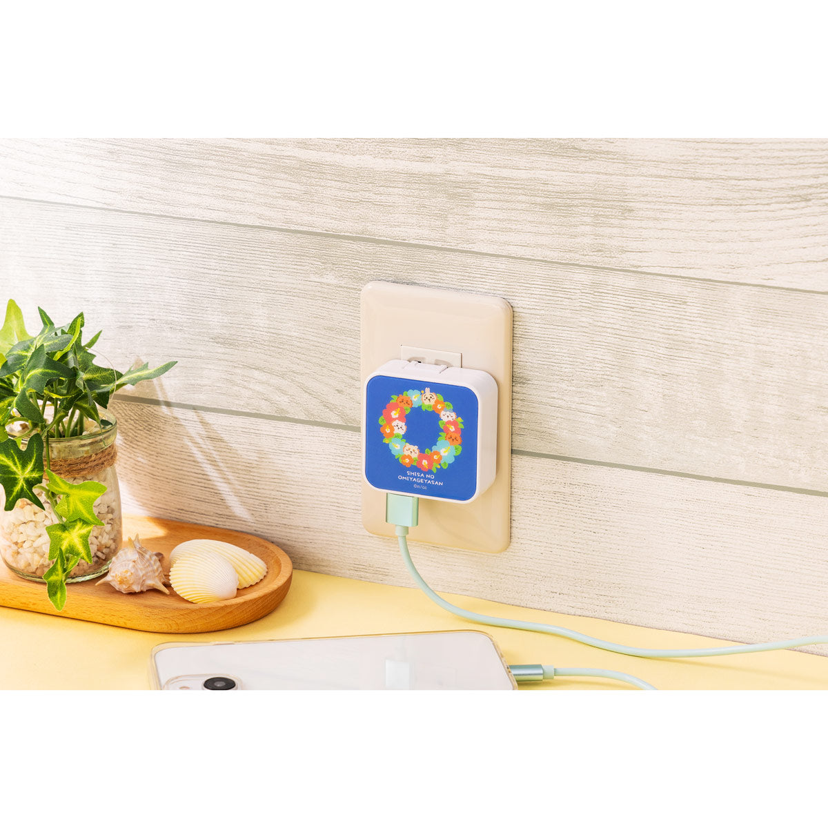 Chiikawa Shisa's Souvenir Shop AC Adapter (Sanshin)