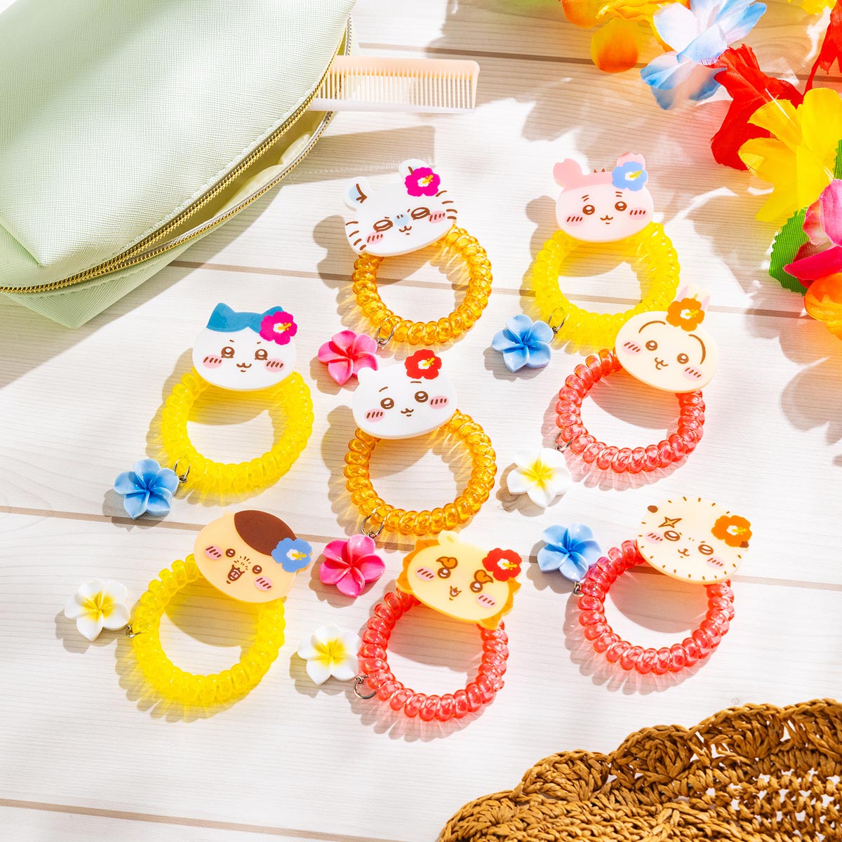 Chiikawa Shisa's Souvenir Shop Trading Coil Hair Tie (All 8 Types)