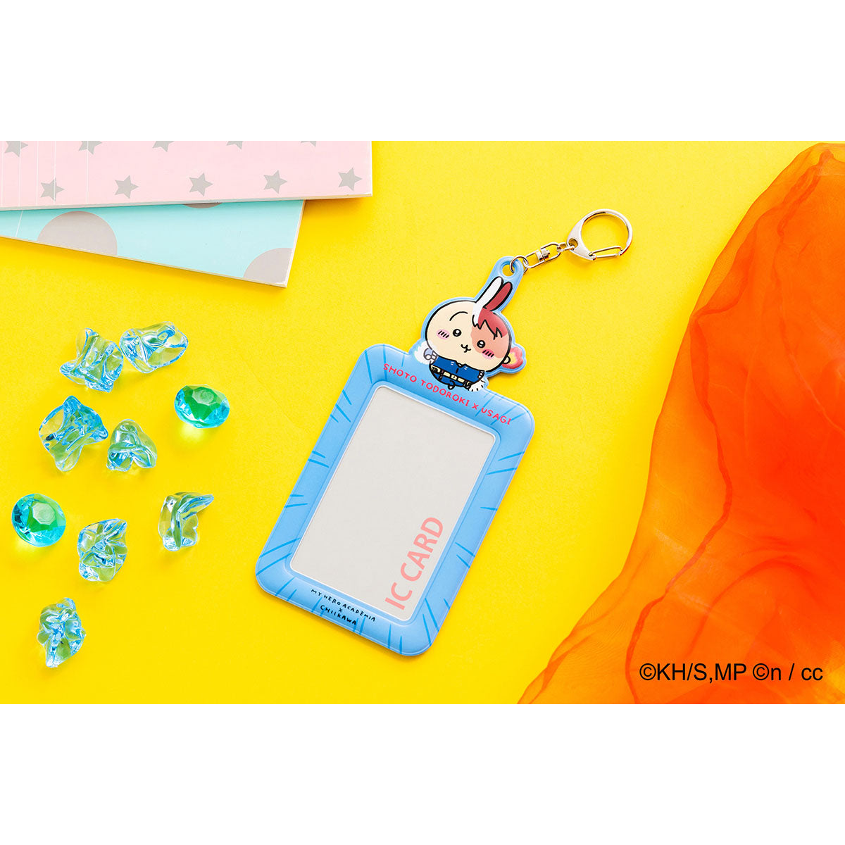 僕のヒーローアカデミア×ちいかわ トレーディングカードホルダー（麗日お茶子×シーサー）