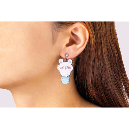Chiikawa Yura Yura Earring (Momonga) 