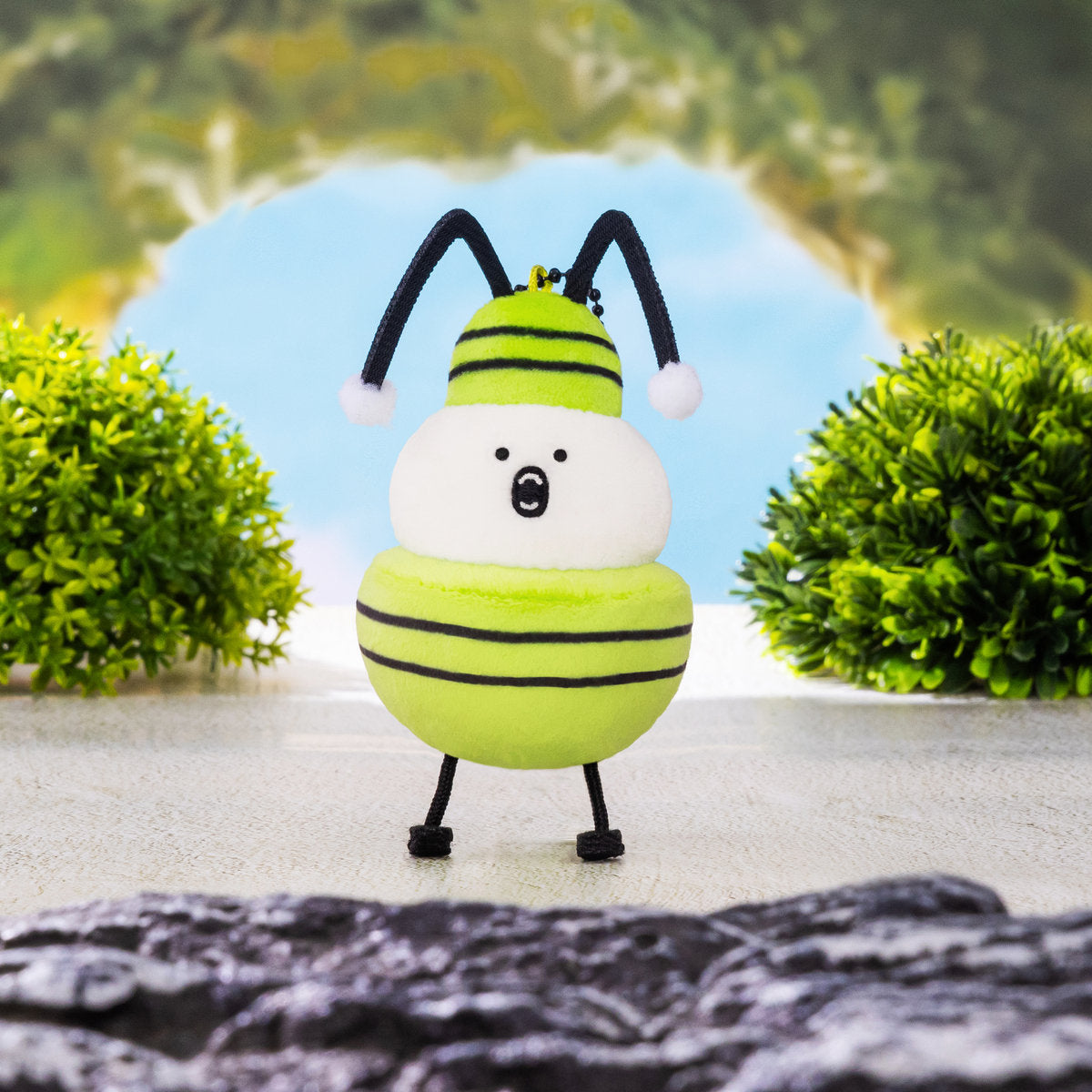 ちいかわ 虫マスコット（黄緑）