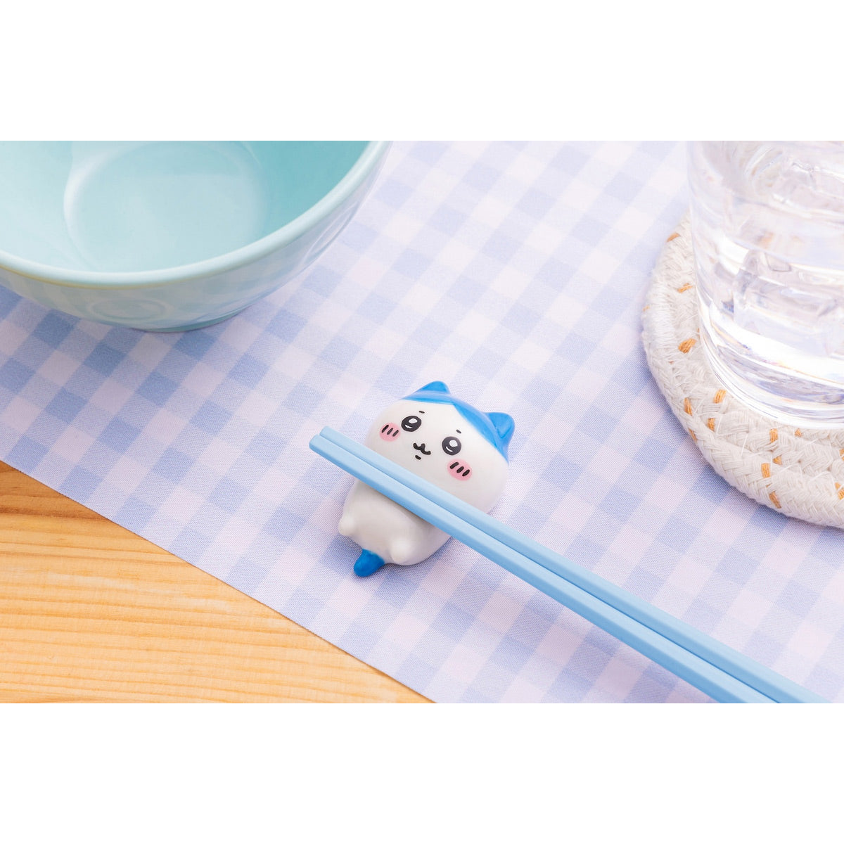 ちいかわ あおむけ箸置き（ハチワレ）
