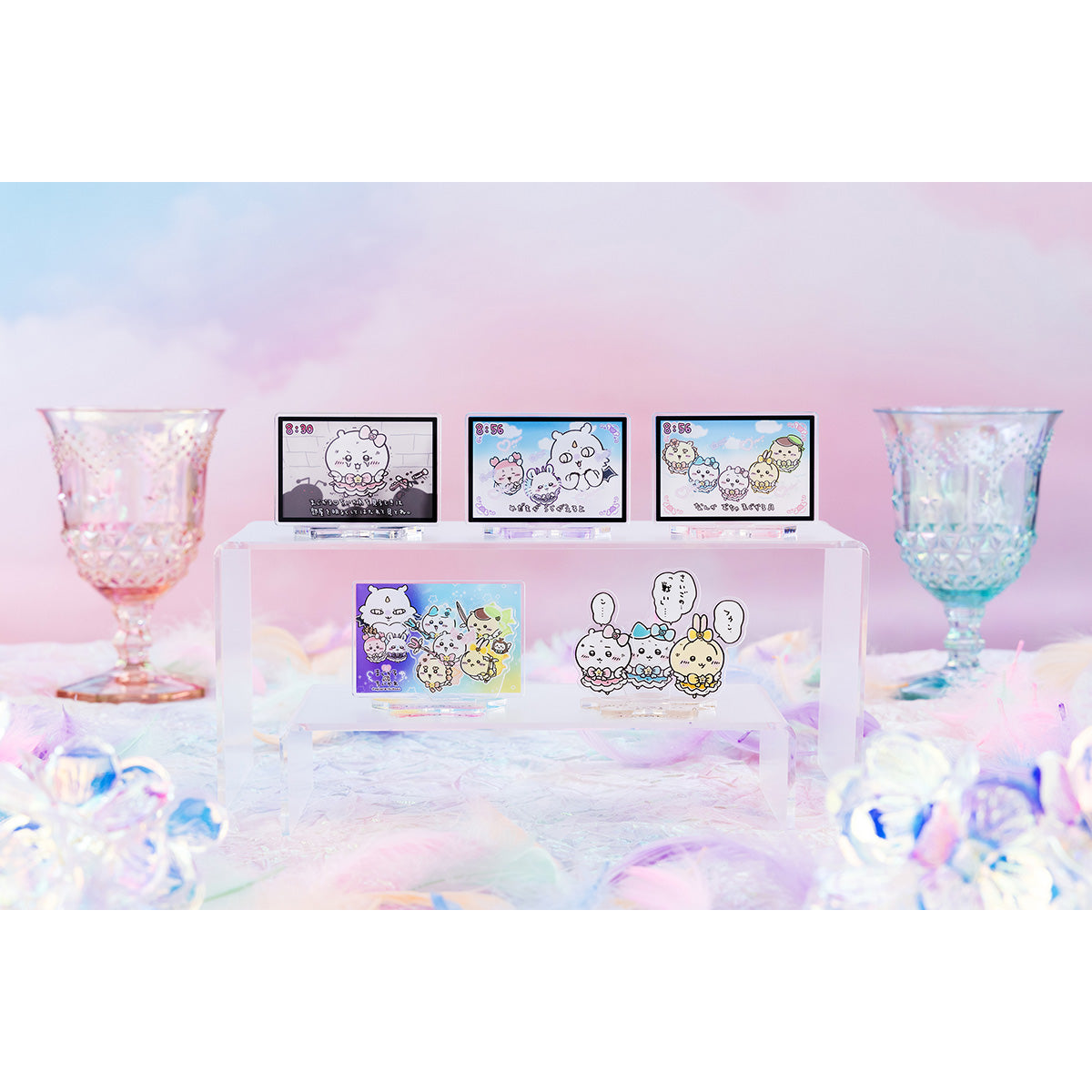 ちいかわ 超まじかるちいかわ レイヤーアクリルスタンド（テレビを見るときは）