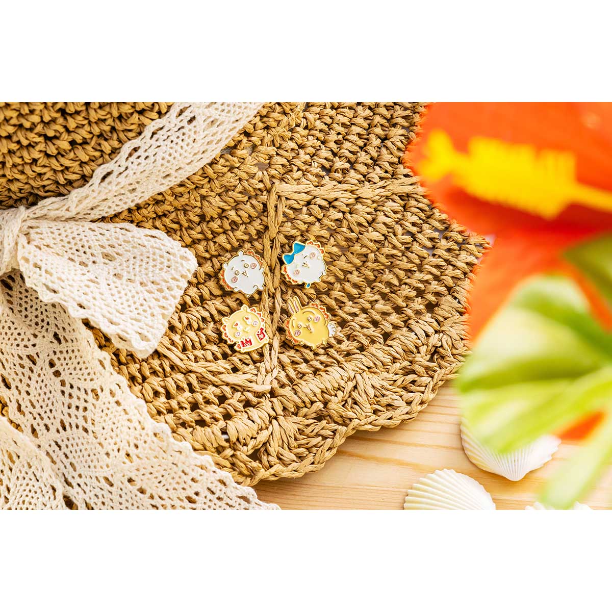 ちいかわ シーサー祭り！！！ ピンバッジ（うさぎ）