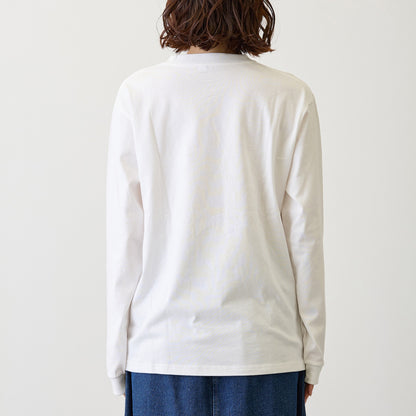 吉伊卡哇 長袖T恤 I LOVE HACHIWARE 白色