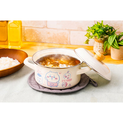 ちいかわ ホーロー両手鍋 15cm