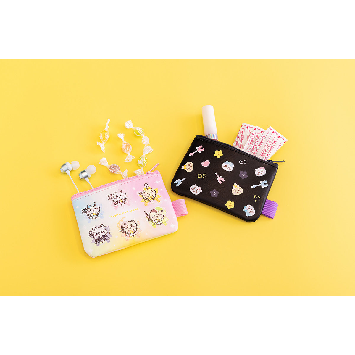 Chiikawa Super Magical Chiikawa 2-Piece Pouch Set (POWER UP!)