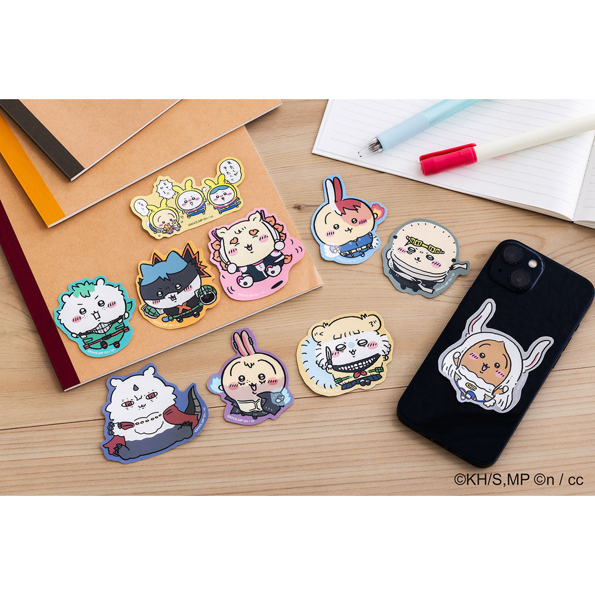 My Hero Academia × Chiikawa Smartphone Sticker Collection (All 10 Types)