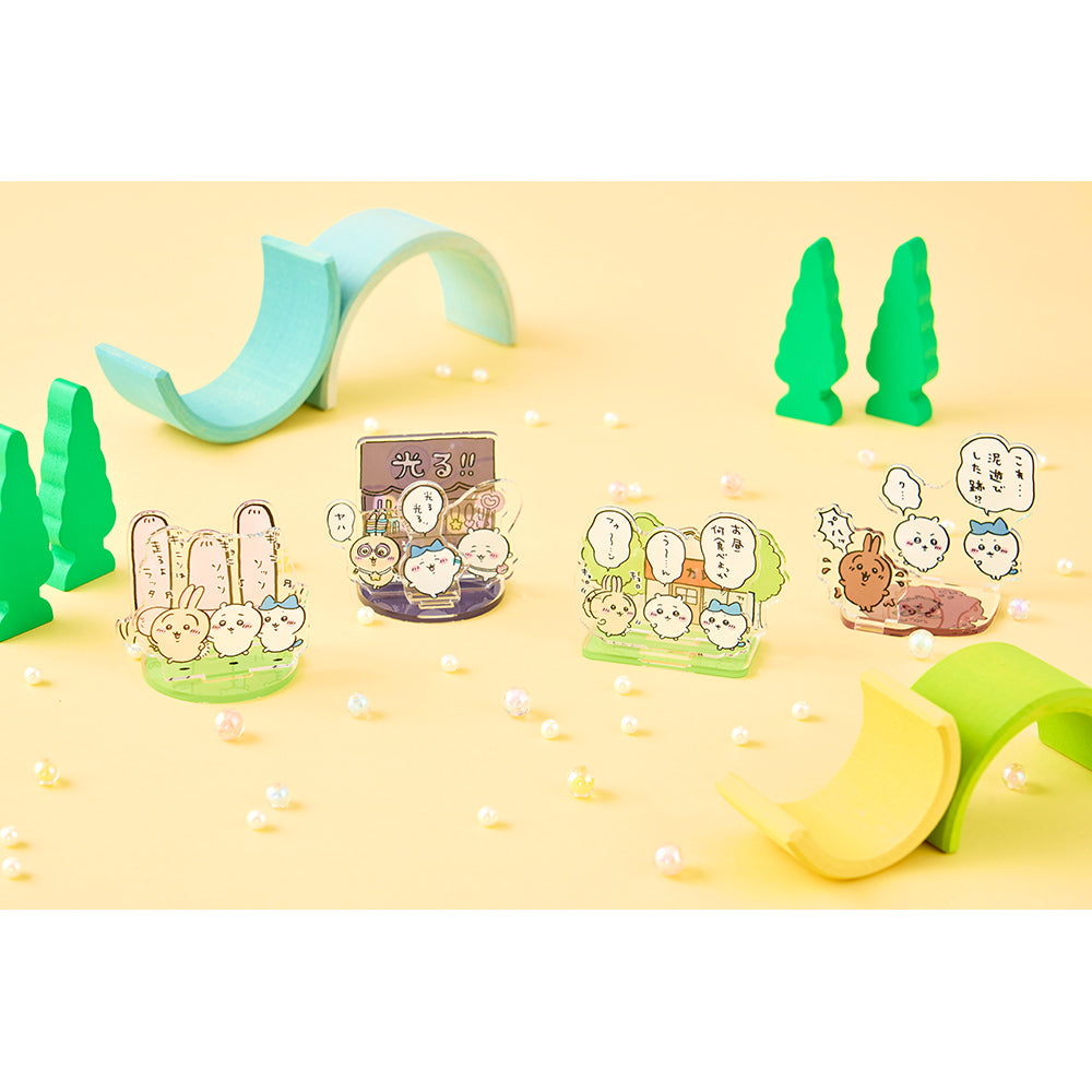 치이카와 나들이 즐거워! 레이어 아크릴 스탠드 (카레)