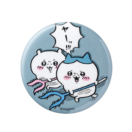 ちいかわ　缶バッジ（ヤーッ！）