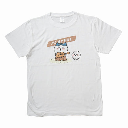 ちいかわ PLAYFUL Tシャツ ホワイト