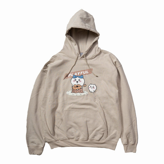 Chiikawa PLAYFUL P/O Hoodie Sand