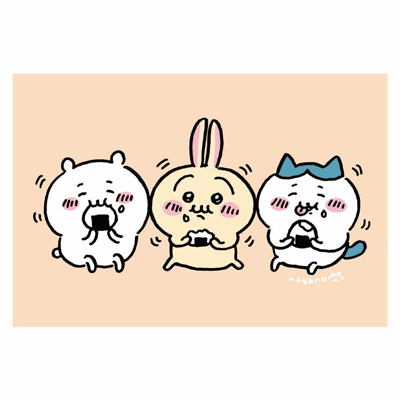 ちいかわ ポストカード①お腹すいた3人