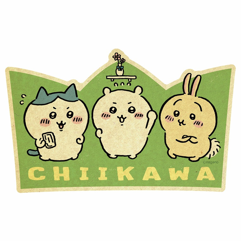 ちいかわ トラベルステッカー①ちいかわ&ハチワレ&うさぎ
