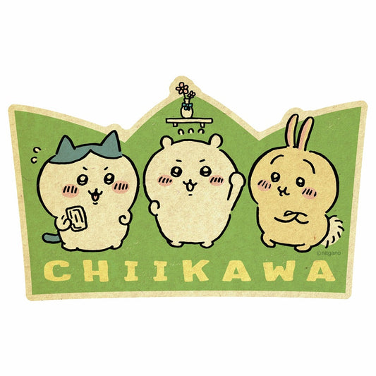 吉伊卡哇 旅游贴纸①吉伊卡哇&哈奇喵&乌萨奇