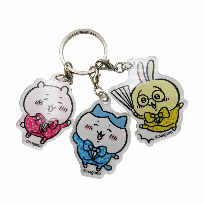 吉伊卡哇 三連壓克力鑰匙圈 漫才時間（吉伊卡哇）