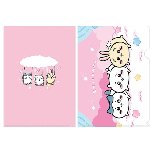 吉伊卡哇 出遊好朋友 透明文件夾