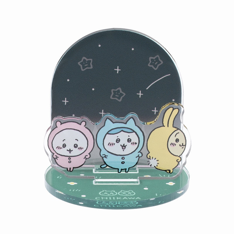 吉伊卡哇 亲密出游迷你亚克力立牌（夜间散步）