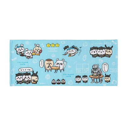 Chiikawa Cafe Face Towel