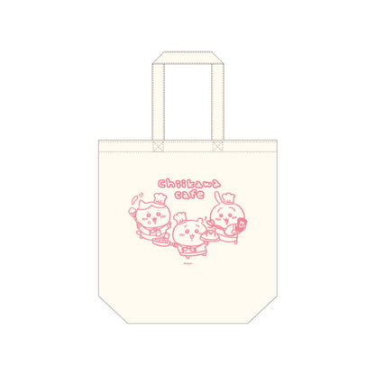 Chiikawa Cafe Cotton Tote (A) Pink
