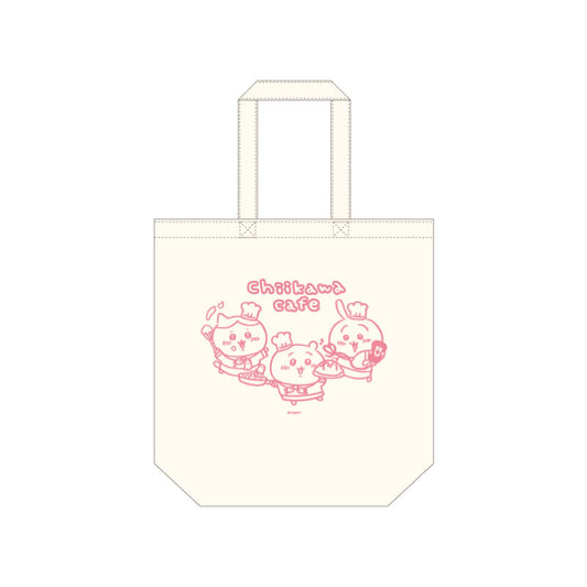 Chiikawa Cafe Cotton Tote (A) Pink