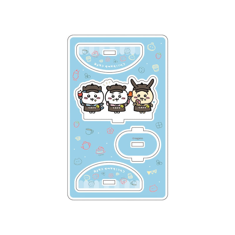 Chiikawa Cafe Swinging Acrylic Stand (Waiter)