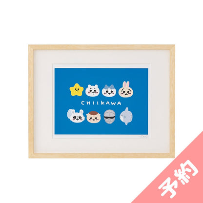 【완판】【예약 (취소분)】치이카와 아트 프레임 (얼굴)【단품】【1인 1개 한정】【10월 하순부터 순차 발송 예정】【신용카드 결제만 가능】【다른 예약 상품 및 일반 상품과 동시 구매 불가】【배송일 지정 불가】【캠페인 대상 제외】