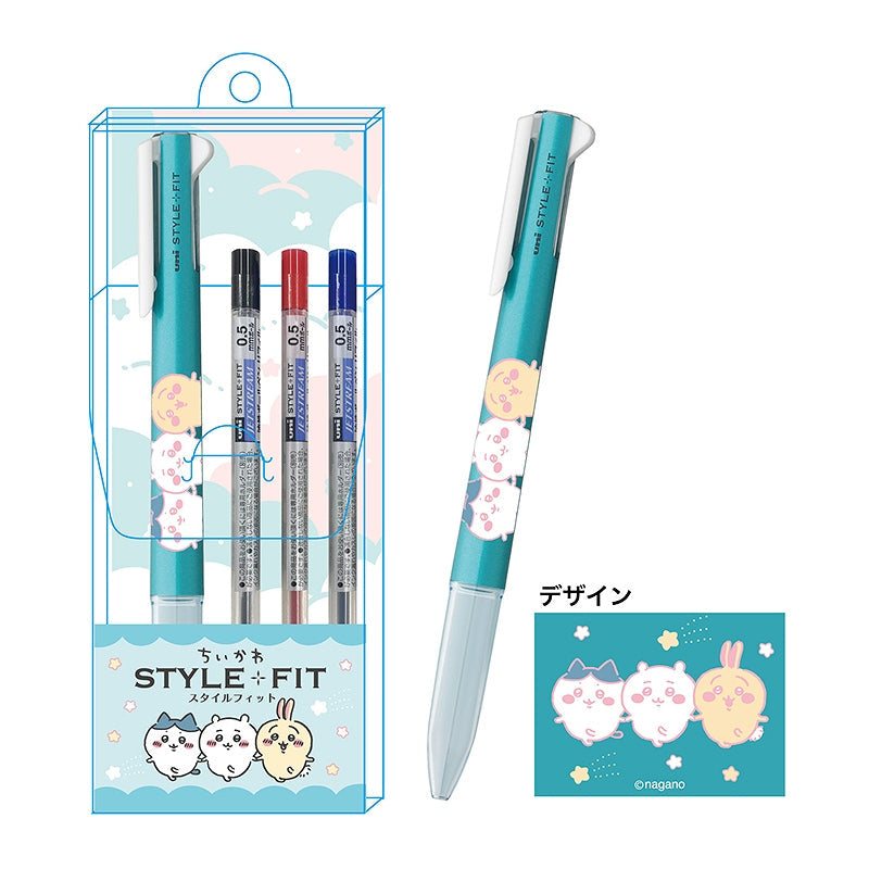 吉伊卡哇 风格适配三色笔套（跳跃）