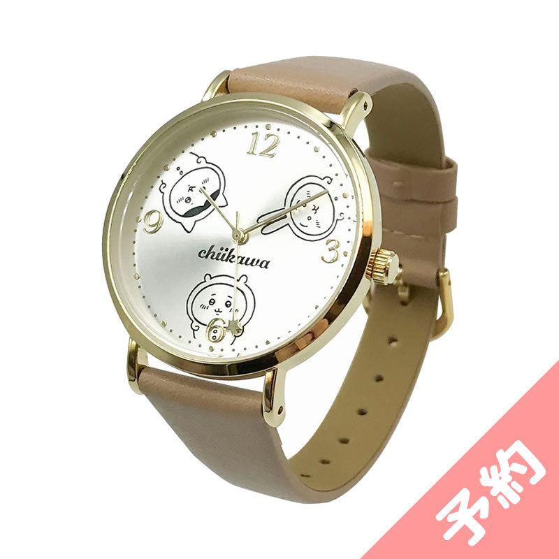 【予約終了】ちいかわ デザイン腕時計 BE【9月中旬より順次発送予定】【クレジットカード決済のみ可】【通常商品と同時購入・配送希望日指定不可】【キャンペーン対象外】