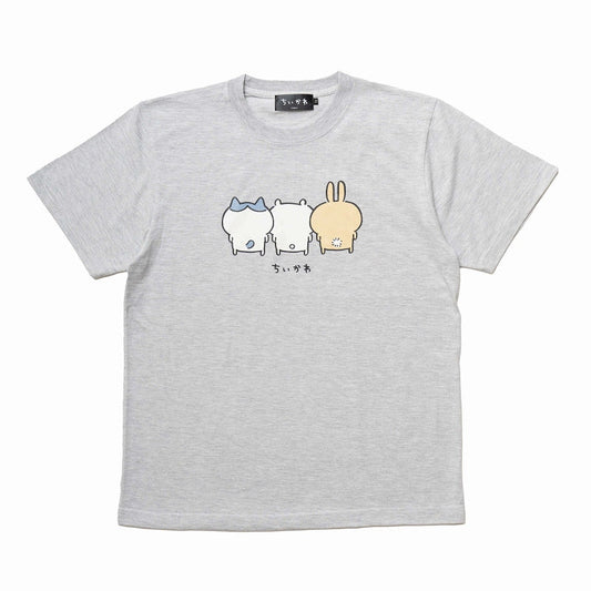 Chiikawa Back Style T-Shirt (Ash)