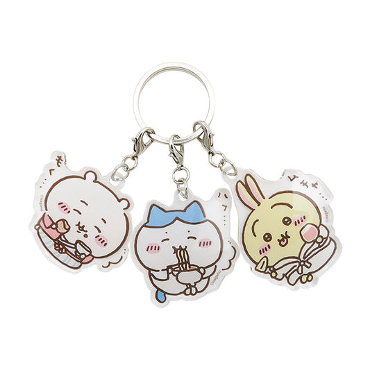 吉伊卡哇 三连亚克力挂件（在房间里度过）