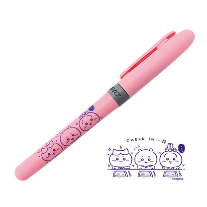 치이카와 BIC 형광펜 (체크인)