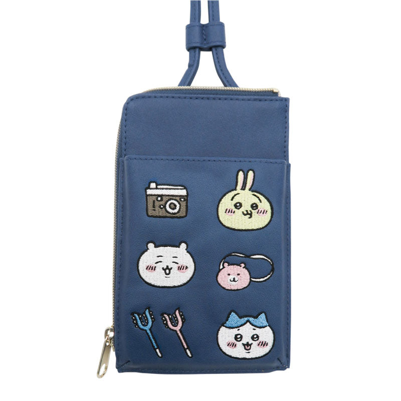 치이카와 스마트폰 숄더 파우치 (NV)