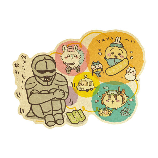 吉伊卡哇 旅行貼紙 吉伊卡哇觀光（4）IKITAINA～