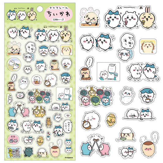 吉伊卡哇 透明貼紙（5）Ah～…♪