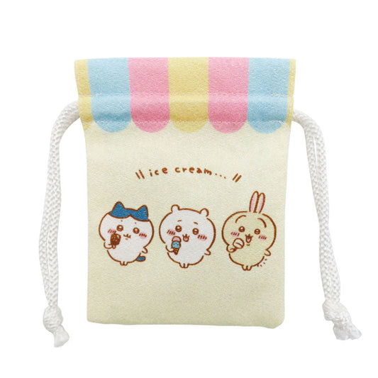 ちいかわ 豆巾着（アイスクリーム）