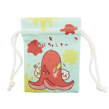 ちいかわ 豆巾着（たこさんウィンナー）